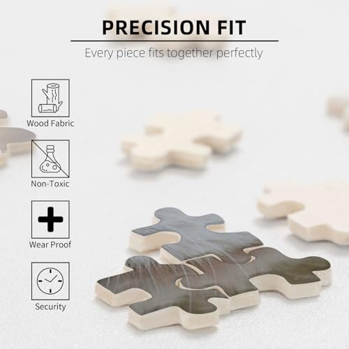 Puzzle de madera de 300 piezas de Cavalier para aliviar el estrés y ejercitar la mente 6