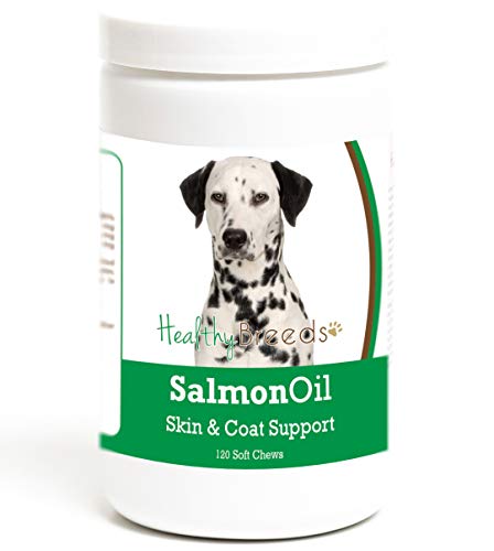Healthy Breeds Dalmatian Salmon Oil Soft Chews 120 Count