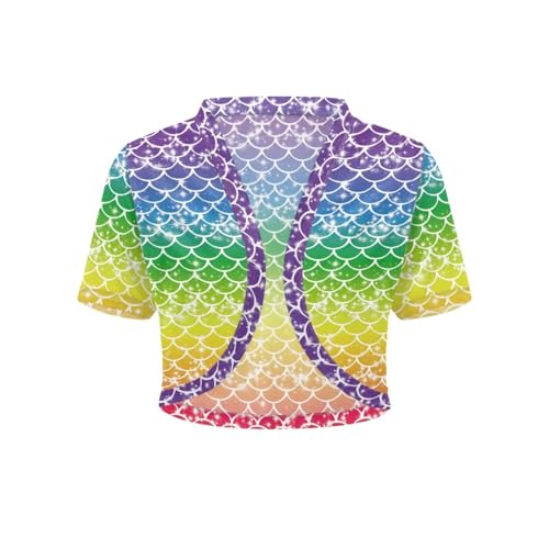 Image of Women's Shrug Short Sleeve Bolero Open Front Knit Party Tulle Cardigan Cropped Cardigan Shoulder Cover Up