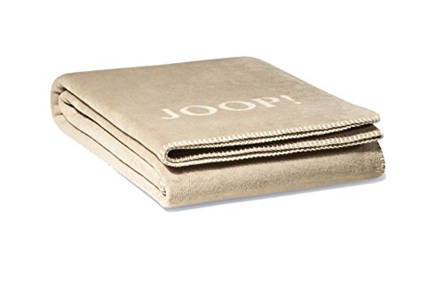 Joop! Koc Plain Doubleface Piaskowo-Pergaminowy Rozmiar: 150 x 200 cm