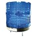 MS115L-BFF-B, Beacon Steady & Flash Light, 115mm Blue Lens, 85dB Sound, Stud Mount, LED, 90-240V AC
