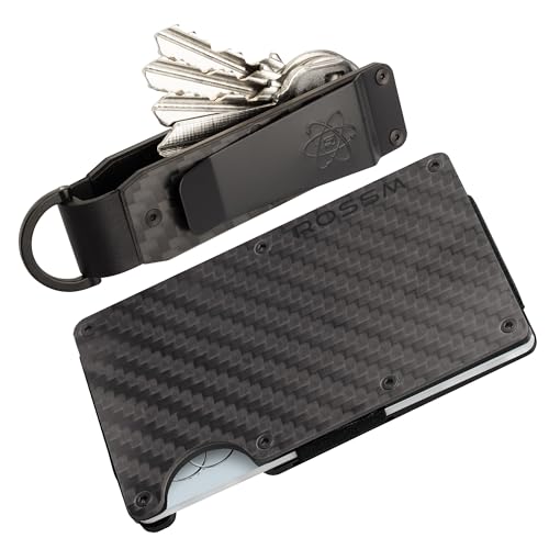 ROSSM Organizador de llaves Porta llaves metálico compacto | Llavero innovador minimalista l Estuche de llaves para hombre - imagen 6