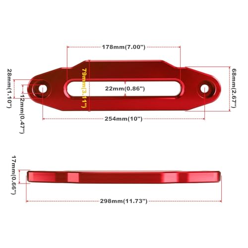 Guide-câble en aluminium pour treuil protégeant la corde
