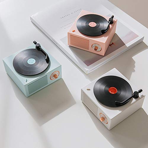 SYyshyin Bluetooth Mini Haut-Parleur Cadeau Créatif Phonographe Vinyle Maison Mini Carte Petite Chaîne Hi-FI Rétro Rose… - Les Beatles, Paul McCartney, John Lennon, RIngo Starr, George Harrison SYyshyin Bluetooth Mini Haut-Parleur Cadeau Créatif Phonographe Vinyle Maison Mini Carte Petite Chaîne Hi-FI Rétro Rose… – Image 3