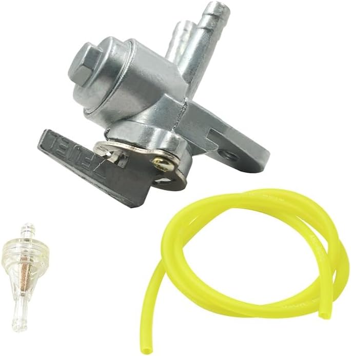 Interruptor de gasolina Válvula de cierre del tanque de gasolina y tubo de combustible y aceite para POLARIS Predator Outlaw SCRAMBLER SPORTSMAN 50