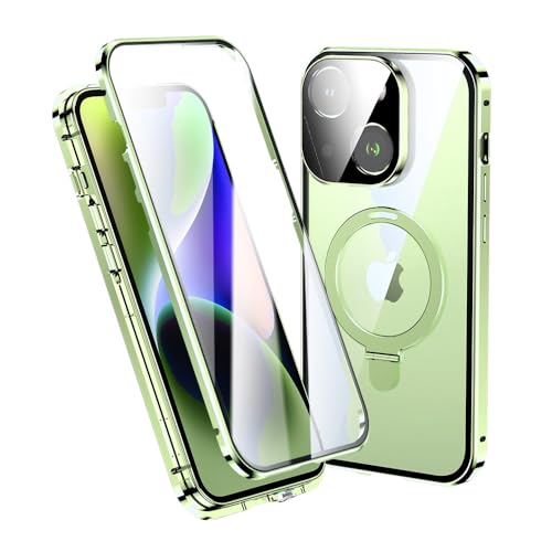 MagSafeΉ iPhone15 P[X SʃJo[ Ot X^h@\ ̌^Yی }Olbg ACtH15 Jo[ ʃP[X A~op[ KX  NA,