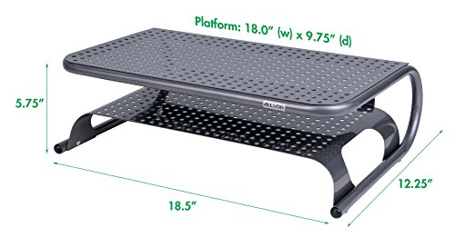Allsop Metal Art Printer Stand with Shelf for Printers, Monitors, Laptops, TV's (27873)