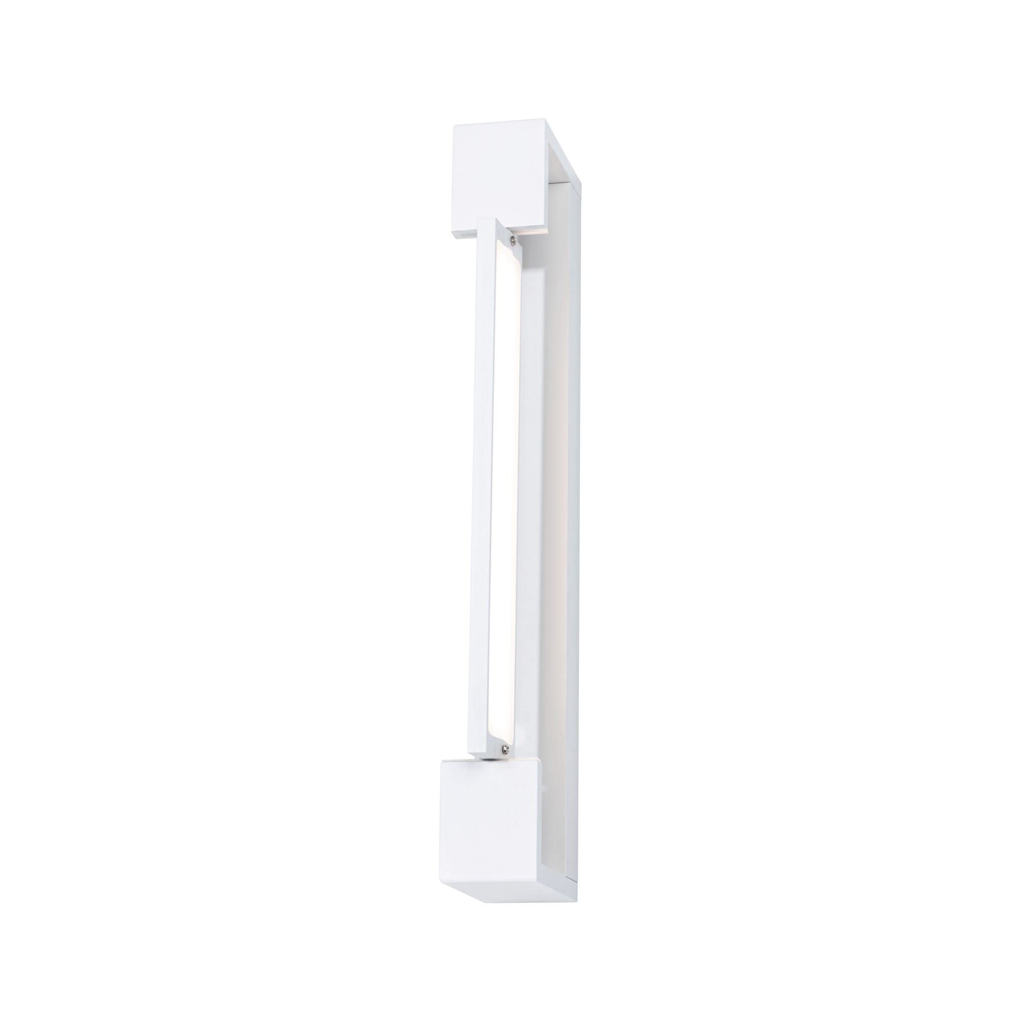 Paulmann 79515 plafonnier LED applique Lucille IP44 gradable éclairage plafond Blanc, éclairage salon Alu