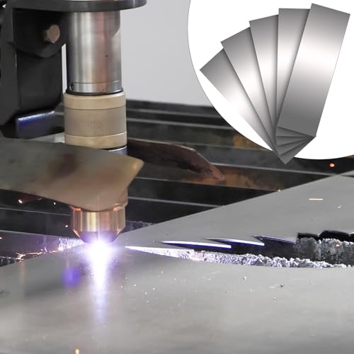 Image of Shim Stock Assortment Steel 2 inch Width x 6 inch Length, 30 Pcs 304 Stainless Steel Strips, 0.001 inch, 0.002 inch, 0.003 inch, 0.004 inch, 0.005 inch, 0.006 inch, 0.007 inch, 0.008 inch, 0.009 inch, 0.01 inch Thickness Metal Shims