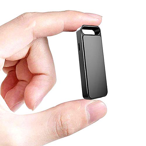Mini Voice Recorder,XHYAIMS 8GB USB Keychain Audio Recording Device for Lectures, Meetings, 20 Hours Working Time, Easy One Button Operation