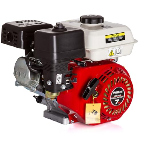 imj-global motore a scoppio a 4 tempi ohv | a benzina | valvola in testa | 223cc | 7 cv | 3600 giri/min | rotazione antioraria | albero orizzontale Ø19 mm | per go-kart, motozappa, mototrivella