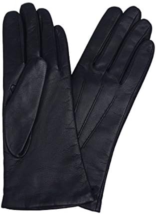 デンツ] 手袋 レディース レザー グローブ 革 防寒 カシミア 7-1134