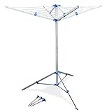 wäschespinne camping auch als mobiler Standfuß für z.B. Satellitenschüssel geeignet