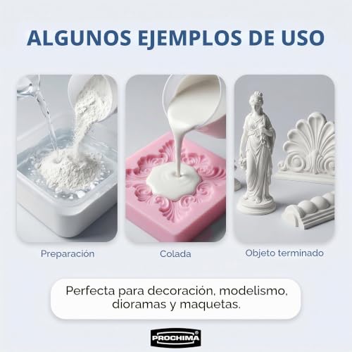 Marmorina blanca PROCHIMA en polvo de 10 kg similar a la cerámica 7