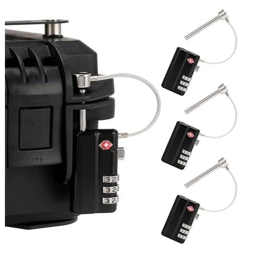 TSA Approved Gun Case Lock - 4 Pack