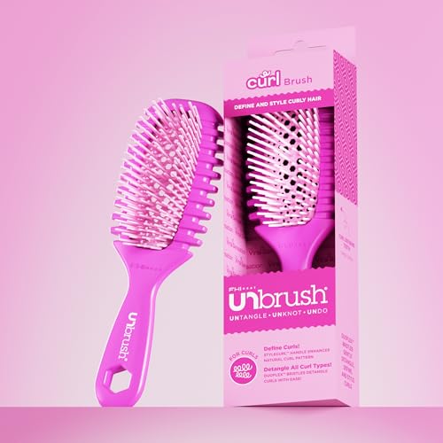 Image of FHI Heat UNbrush Curl Collection for Pain-Free Brushing & Curl Enhancing Styling for Curly Hair Types - Use on Wet Hair Only