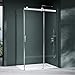 Produktbild Mai & Mai Eckdusche 75x140 cm Duschkabine Sicherheitsglas 8mm ESG beidseitige NANO-Beschichtung Schiebetür Dusche R-17