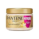 Pantene - Máscara Intensiva Liso Extremo, com Óleo de Amêndoas, Tratamento Capilar Reparador, 270 ml