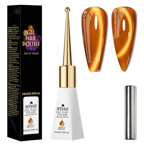 Esmalte gel magnético Yellow Cat Eye 10ml miniatura 1