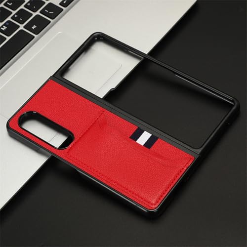 For Galaxy Z Fold 2 �p �P�[�X ���^ �J�[�h���[ �܂肽���� TPU&PC�f�� �ϏՌ��o���p�[ Galaxy Z�t�H�[���h2 �ی�P�[�X �M�����N�V�[ Z fold 2 �J�o�[ ���킢�� ���C�����X�[�d�Ή� �J���������Y�ی� �S�ʕی� 