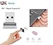 Produktbild TopHGC USB-Fingerabdruck-Modul, Lesegerät, Computer-Entsperrer, silber, Sicherheitsschlüssel, biometrischer Scanner Sensor-Dongle-Modul