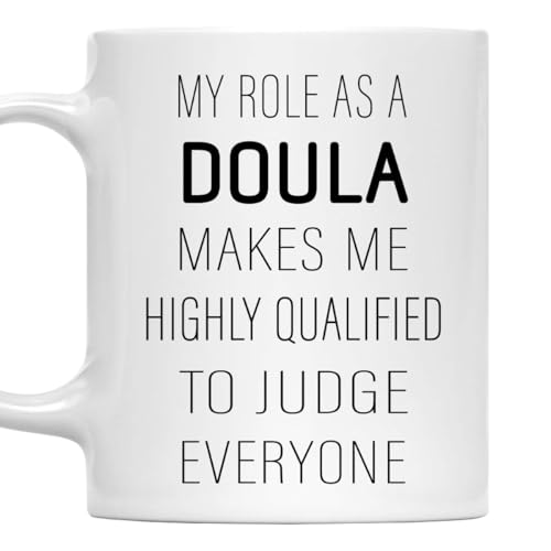 MONIZILUCKY Doula Mug, My Role As a Doula 11oz Ceramic Coffee Mug