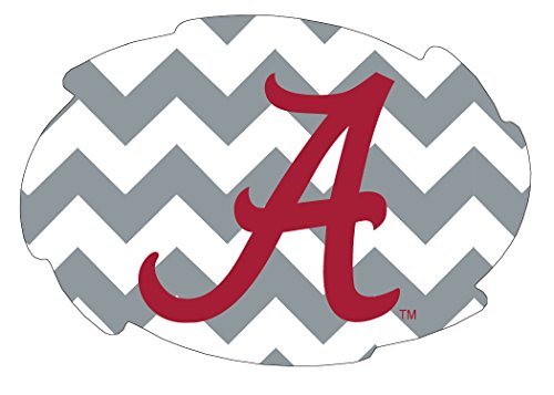 Alabama Crimson Tide 5x6 Inch Chevron Swirl Magnet Single Officially Licensed Collegiate Product