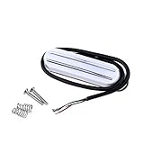 Musiclily Dual Hot Rail High Output Guitar Single Coil Size Humbucker Pickup for Fender Squier...
