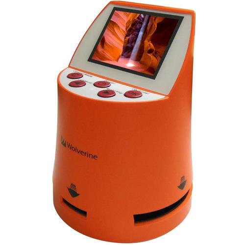 Wolverine F2D Mighty 20MP 7-in-1 Film to Digital Converter (Orange)