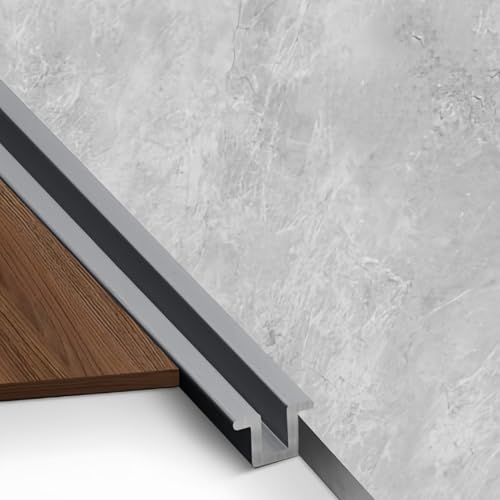 NuoNxuo 2�{�Z�b�g �A���~���؂�� �g�����W�V�����X�g���b�v �[�ރJ�o�[ ����150cm ��7.4mm?16mm �p�l���G�b�W�X�g���b�v ���E�ǁE�^�C���ƃt���[�����O�̔������ߓn���������鏰�p�G�b�W���M���b�v�K�[�h(B,6.6*7mm)