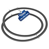 VIOKS Türdichtung Rundum 4 Haken Ersatz für Bosch Türdichtung 00754066 - Ofen Dichtung für Siemens Ofen , Einbaubackofen Bosch , Balay Backofen