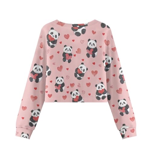 Crop Tops for Kids Long Sleeve Shirts for Girls Cute Sweatshirts Fall Fashion Outfits3