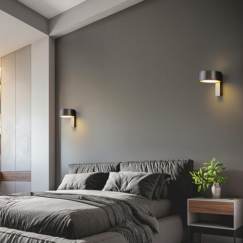 Apliques de pared minimalistas nórdicos LED 7W de latón y cobre para salón modernos 3