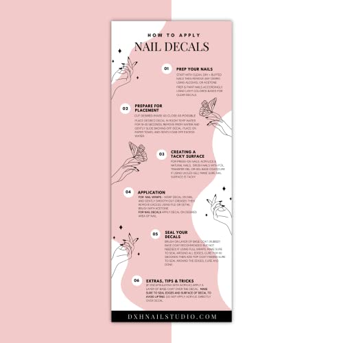 Dxh Nail Co California, San Francisco Water Transfer Baseball Nail Decals Sporty Chic Heart Baseball Stitch Nail Art, Black, Orange #TOP2