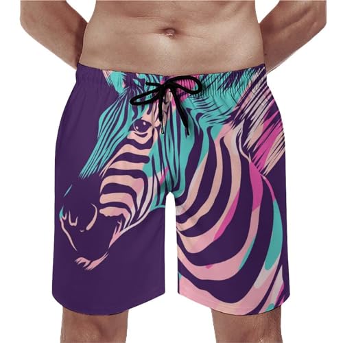 Maillot de bain séchage rapide UMENG shorts de bain homme avec poches cordon