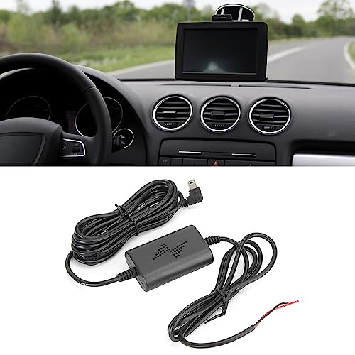 Linha de monitoramento de estacionamento de carro ABS plástico Dash Cam Hardwire Kit 12V/24V a 5V 2.