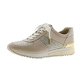  Zapatos Mujer Casual Sneakers Michael Kors Allie Wrap TRAI Oro 37I5