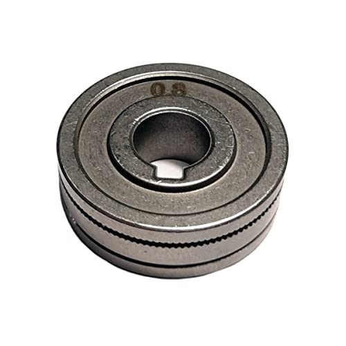 MIG Wire Feed Roller Drive Wheel V KNURLED U Guide Feeder Welding 0.6/0.8/1.0mm (0.8/0.8-30mm V + Knurled) โ image 1