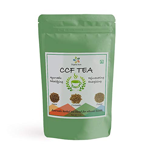 Ayurvedic CCF Tea 5 oz-150Gms. Resealable Pouch. Better Digestion, Metabolism and Immunity. Detox and Natural Cleanser.