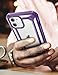 SupCase Unicorn Beetle EXO Pro Series Case for iPhone 12 / iPhone 12 Pro (2020 Release) 6.1 Inch, with Built-in Screen Protector Premium Hybrid Protective Clear Bumper Case (Purple)