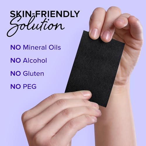 maree oil blotting sheets for face 100 sheets - mineral blotting papers for face with bamboo charcoal - maximum absorption amp shine control - makeup-friendly wipes for oily skin