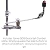 TAMA MCA63EN Cymbal Attachment Mini Boom and Clamp, chrome, medium #4