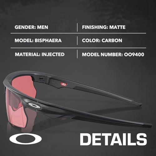 Oakley OO9400 BISPHAERA – Polarized/Non-Polarized - Rectangle Sunglasses with Official Eyewear Kit Bundle2