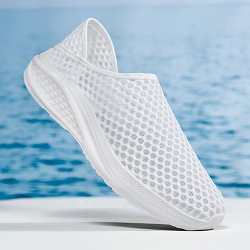 Men's Breathable Knit Sneakers Slip On Casual Shoes for Walking Running Yoga Gym Beach Comfortable Lightweight4