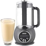 CYTBEK Licuadora de Leche de Soja 8 en 1, automática, con Cubierta insonorizada Personalizada, Inicio diferido 24 h, Gran Capacidad de 15 l, Limpieza automática.
