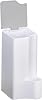 Holder for Clorox Toilet Wand, Compatible with Clorox Toilet Wand Holder only, White & Gray