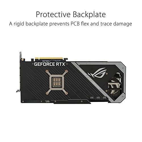 ROG Strix NVIDIA GeForce RTX 3080 Ti OC Edition - Scheda grafica da gioco (PCIe 4.0, 12 GB GDDR6X, HDMI 2.1, DisplayPort 1.4a, ventola Axial-tech, 2.9 slot, Super Alloy Power II, GPU Tweak II - Scheda video - Immagine 5