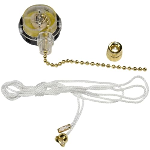 Image of HQRP Switch 3-Speed Pull Chain Control Ceiling Fan Сompatible with Harbor Breeze Ceiling Fan