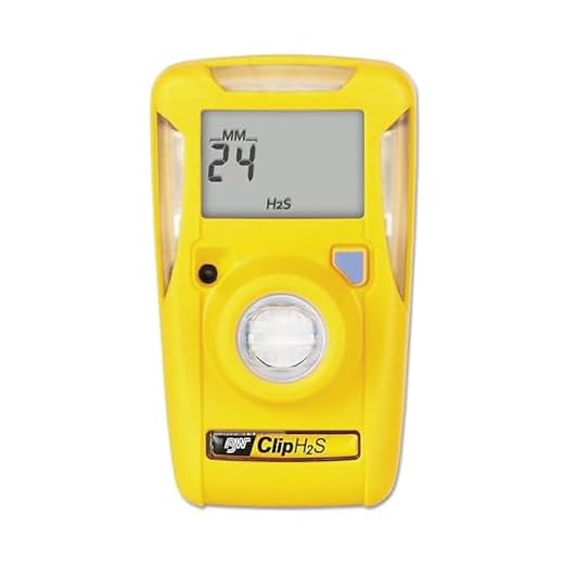 BW Technologies/Honeywell Analytics BWC2-H BW Clip Single-Gas Detector, Hydrogen Sulfide (H2S)