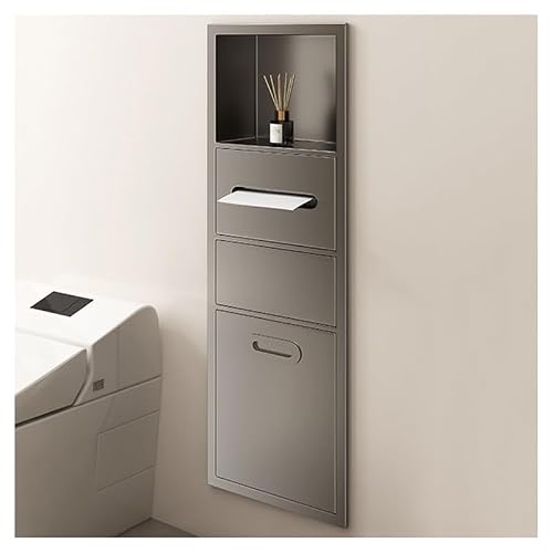 AYCDL Stainless Steel Shower Corner Shelf Space-Saving Bathroom nizer Perfect for Kitchen Living Room & Bedroom,Grigio-86x30x14cm a